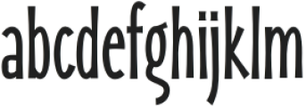 Zaphire Light Ultra Condensed otf (300) Font LOWERCASE