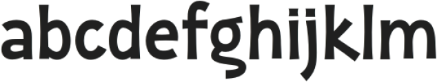 Zaphire Semi Bold otf (600) Font LOWERCASE