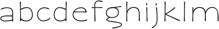 Zaphire Thin Expanded otf (100) Font LOWERCASE