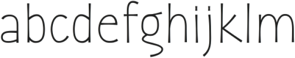 Zaphire Thin Variable ttf (100) Font LOWERCASE