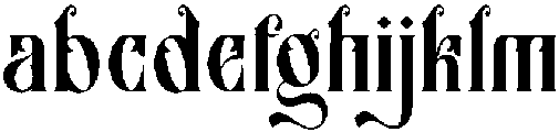 Zaphyre otf (400) FONT