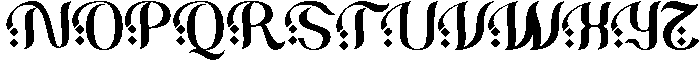 Zareen Regular otf (400) Font UPPERCASE
