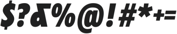 Zariantz Grotesk Variable Black Italic ttf (900) Font OTHER CHARS