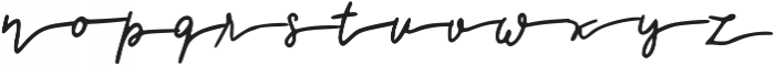 Zarpo Signature Regular otf (400) Font LOWERCASE