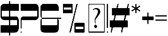Zavero otf (400) Font OTHER CHARS