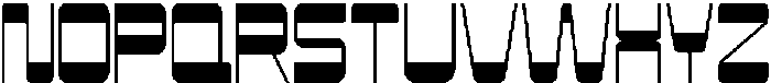 Zavero otf (400) Font UPPERCASE
