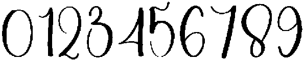 Zavier Signature Regular otf (400) Font OTHER CHARS