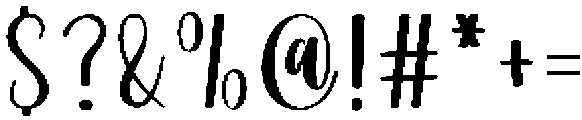 Zavier Signature Regular otf (400) Font OTHER CHARS