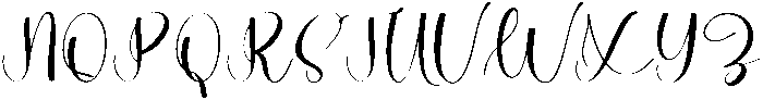 Zavier Signature Regular otf (400) Font UPPERCASE