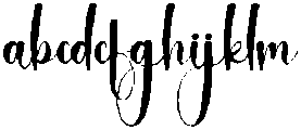 Zavier Signature Regular otf (400) FONT
