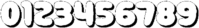 Zavo Extrude otf (400) Font OTHER CHARS