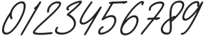 Zavonia Script otf (400) Font OTHER CHARS
