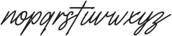 Zavonia Script otf (400) Font LOWERCASE