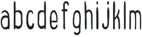 Zavr Regular otf (400) Font LOWERCASE