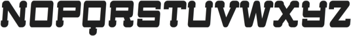 Zaxxoz Regular otf (400) Font UPPERCASE