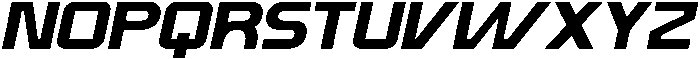 Zaylen Italic otf (400) Font UPPERCASE