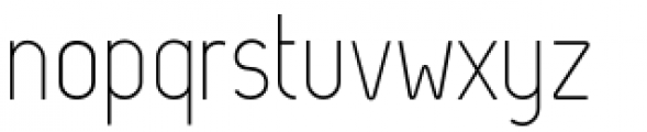 Zag Light Font LOWERCASE