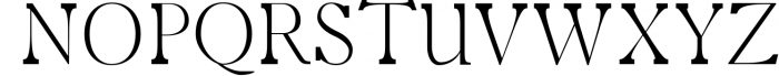 Zack Serif Typeface 1 Font UPPERCASE