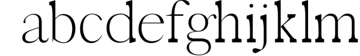 Zack Serif Typeface 1 Font LOWERCASE