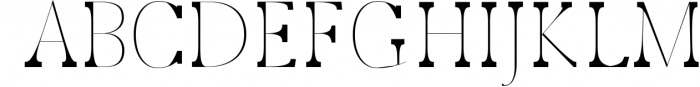 Zack Serif Typeface 3 Font UPPERCASE