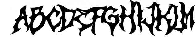 Zamruds - Tribal Font Font UPPERCASE