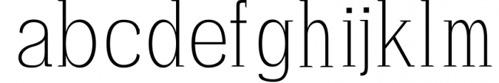 Zayley Serif Regular Font Font LOWERCASE