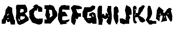 ZABENDRO Font UPPERCASE