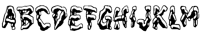 ZABROZEN Font UPPERCASE