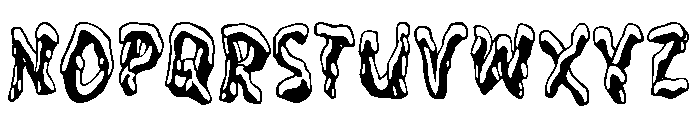 ZABROZEN Font UPPERCASE
