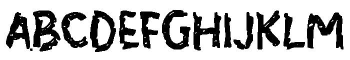 Zabadenzo Font UPPERCASE