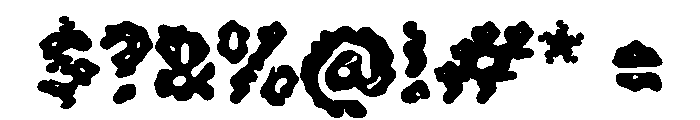 Zabanyo Font OTHER CHARS