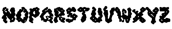 Zabanyo Font UPPERCASE