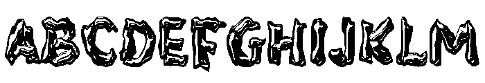 Zabate Font UPPERCASE