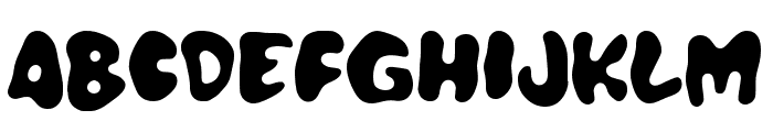 Zabbamon Font UPPERCASE