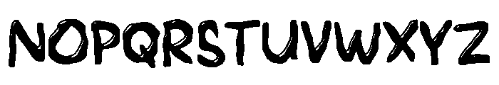 Zabendino Font UPPERCASE