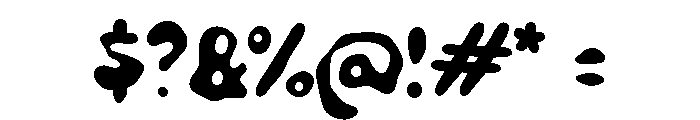 Zaberkesa Font OTHER CHARS
