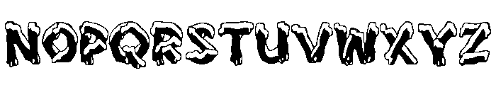 Zaberro Font UPPERCASE