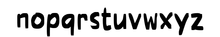 Zabezink Font LOWERCASE