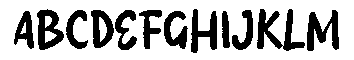 Zabidu Font UPPERCASE