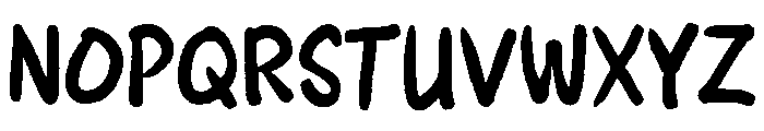Zabidu Font UPPERCASE
