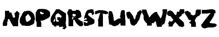 Zabikret Font UPPERCASE