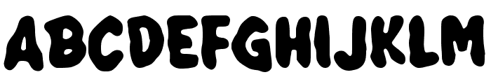 Zabingon Font UPPERCASE