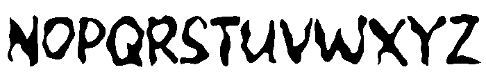 Zablaxo Font UPPERCASE