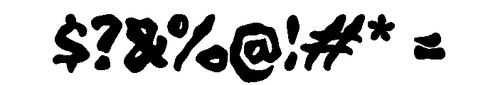 Zablengan Font OTHER CHARS