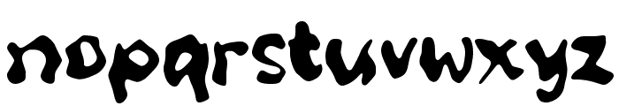 Zabwater Font LOWERCASE