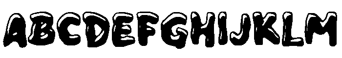 Zacooly Font UPPERCASE