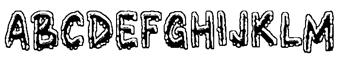 Zademe Font UPPERCASE