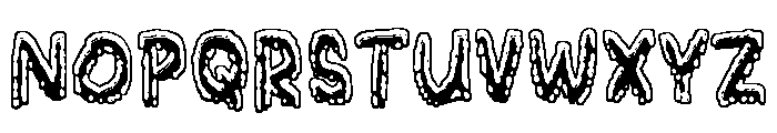 Zademe Font UPPERCASE