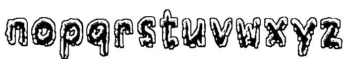 Zademe Font LOWERCASE