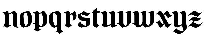 Zaken Manus PERSONAL USE Regular Font LOWERCASE